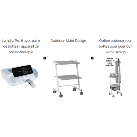 LYMPHA PRO 6 + GUÉRIDON AVEC POTENCE