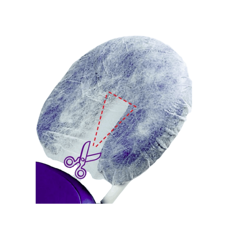 Housses de têtière non-tissées standard - les 100